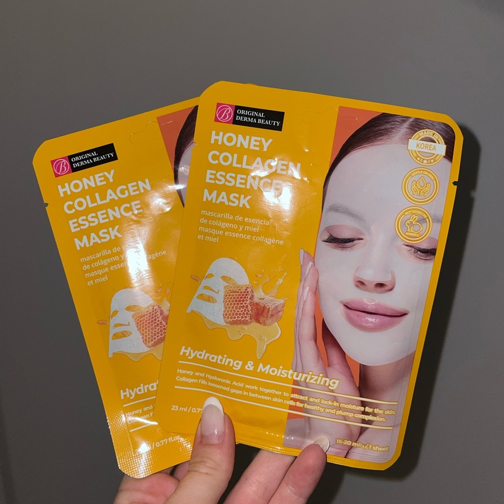 Honey Collagen Essence Mask - Yellow